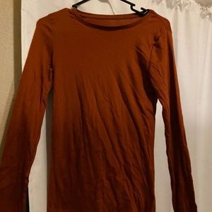 Brown a new day long sleeve shirt